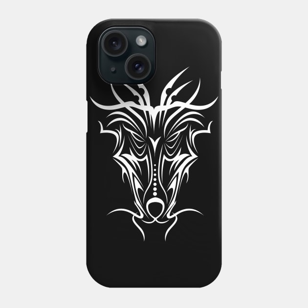 Demonic Tattoo Art Phone Case by Abeer Ahmad