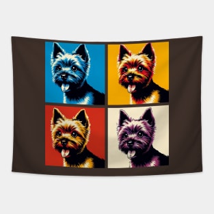 Norwich Terrier Pop Art - Dog Lovers Tapestry