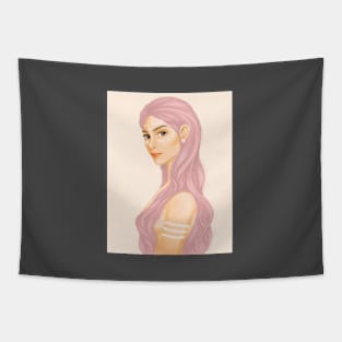 Rose Girl Tapestry