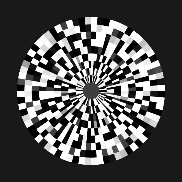 Mod Op Art Code by n23tees