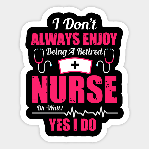 Cute Nurse Gift - Nurse - Sticker 