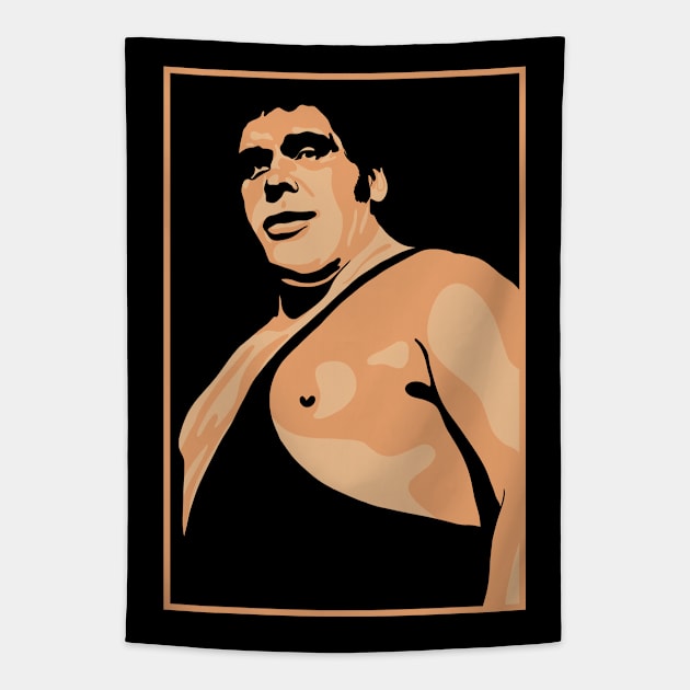 Andre Stencil Art Tapestry by bonkaili