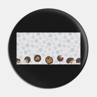 Bouncing Hedgehogs Pin