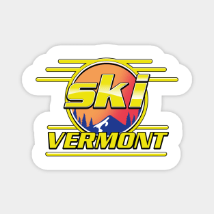 Ski Vermont Magnet