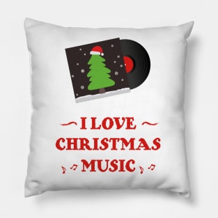 Xmas Vinyl Cover | Christmas Tree Ornaments Pillow