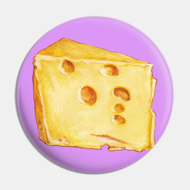 Cheese Pin by KellyGilleran