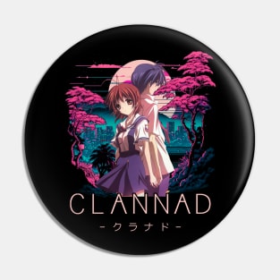 Graphic Art Nagisa And Tomoya Clannad Japanese Anime Pin