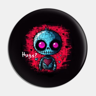 Zombie Hugs Pin