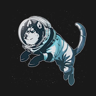 Astronaut Husky T-Shirt