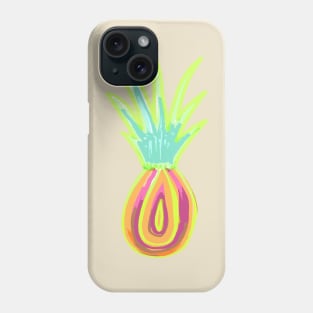 Neon Pineapple Phone Case