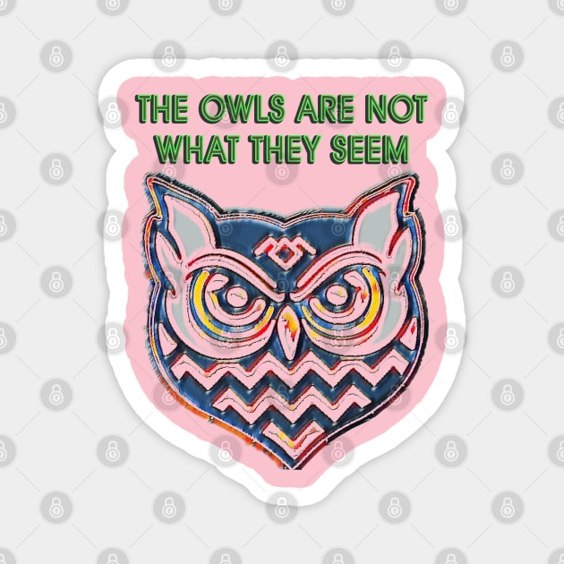 Owls Magnet by anubisram