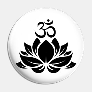 Lotus Black Pin