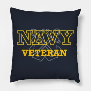 Navy Boatswain Veteran Design Pillow