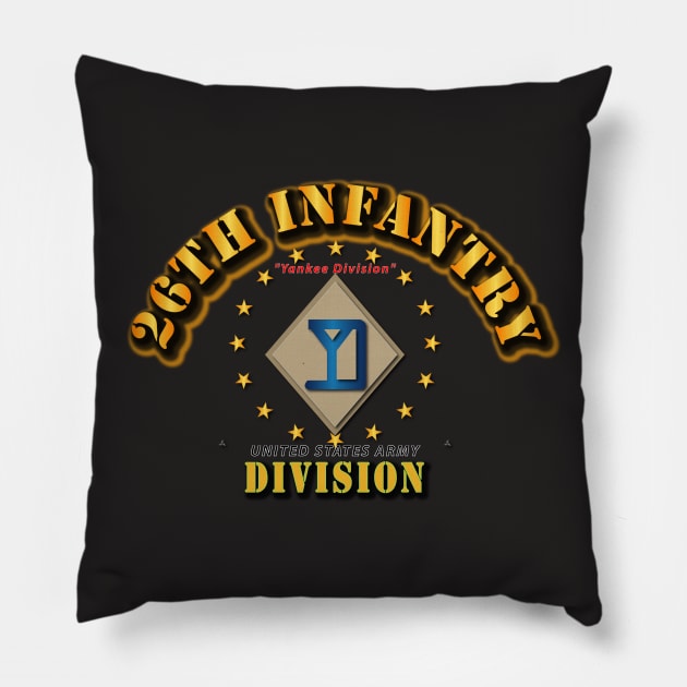 26th Infantry Division -  Yankee Division Pillow by twix123844