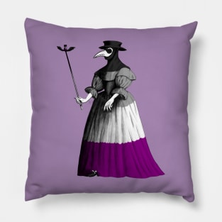 Ace lady plague doctor Pillow