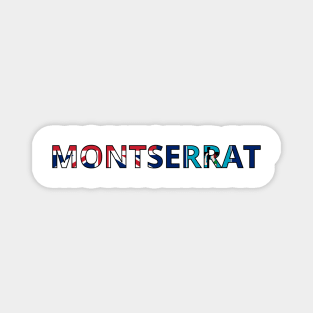 Drapeau Montserrat Magnet