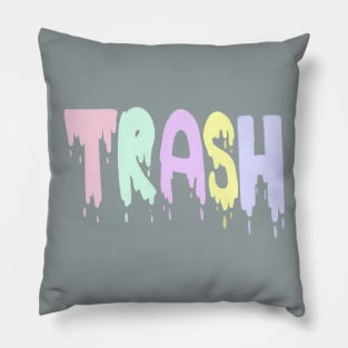 Pastel Trash Pillow