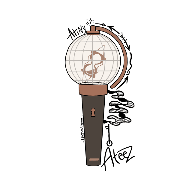 Ateez doodlestick by timmyshoe2’s