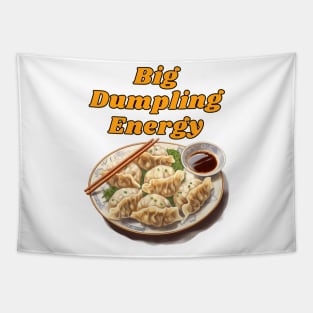 Big Dumpling Energy, BDE Food Joke Tapestry