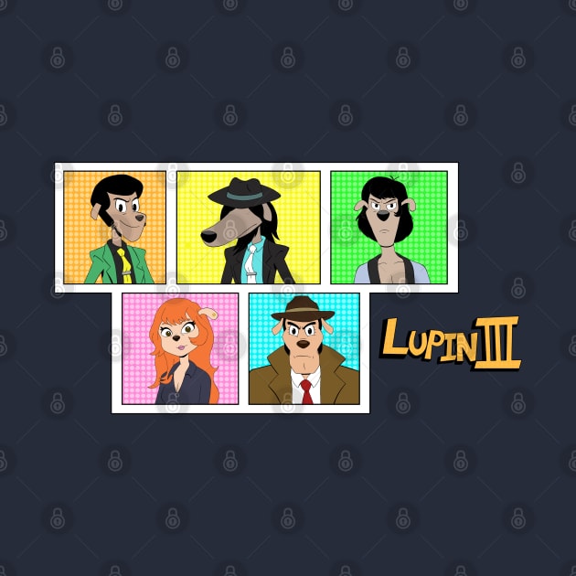 Lupin III in Ducktales by Beck’s Randoms