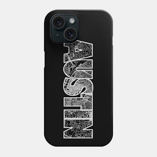 Austin Street Map Phone Case by thestreetslocal