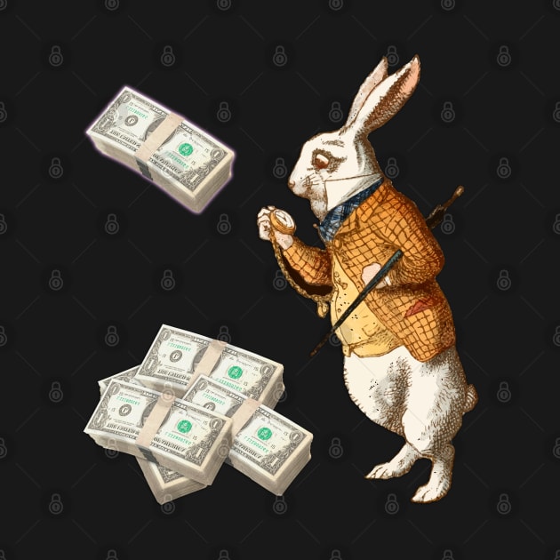 time is money rabbit and money by GAGO5