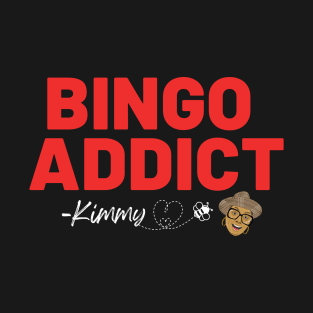 Bingo Addict Red T-Shirt