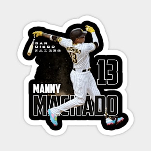 Vintage Mandy Machado Baseball Magnet