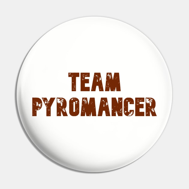 Team Pyromancer Pin by Jessie Thomas