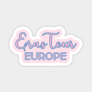 Eras Tour Europe Magnet