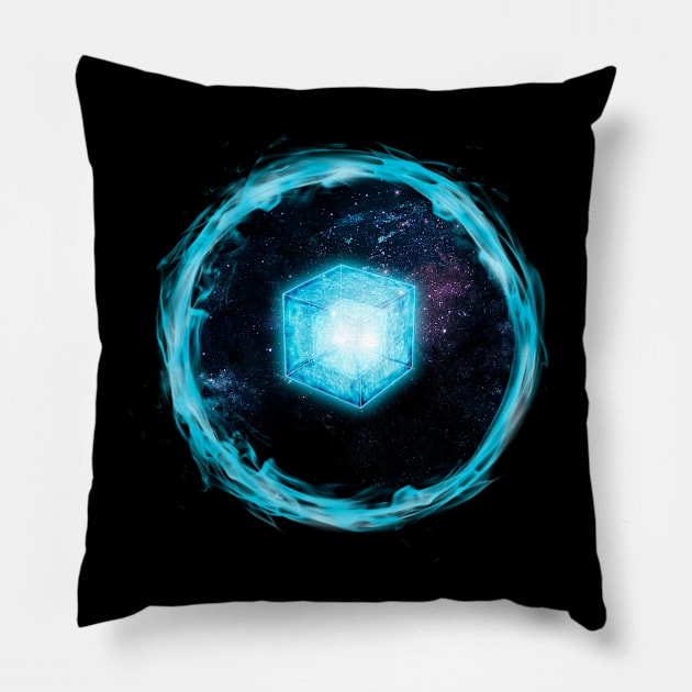 The Tesseract Pillow by RegularWorld