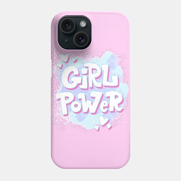 Girl power Phone Case by Mashmuh