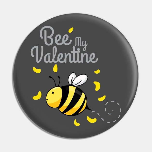 Bee my valentine Pin by Raintreestrees7373