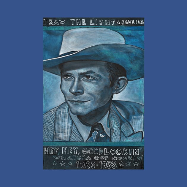 Blue Hank Williams by Raybomusic01