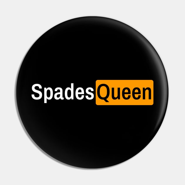 Spades Queen Pin by QCult