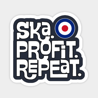 Ska Profit Repeat RAF Circle Mod Magnet