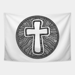 The Cross of the Lord and Savior Jesus Christ Tapestry