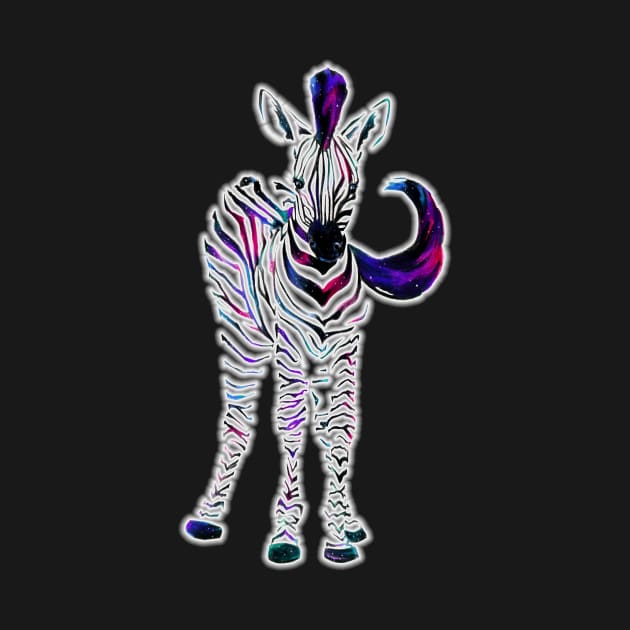 Galaxy Zebra by FishWithATopHat