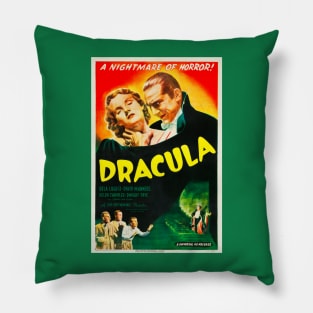 Dracula Poster 2 Pillow