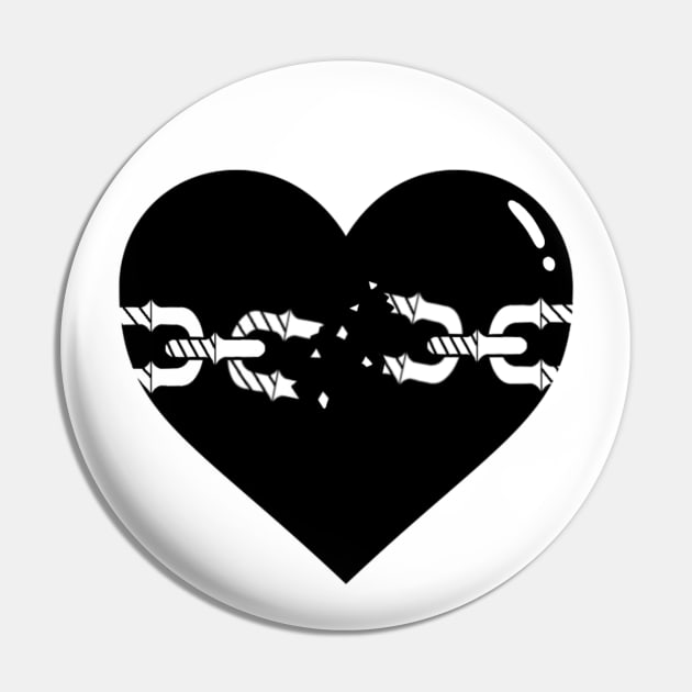 Heart Chainz Pin by Hacked By NA