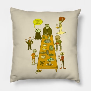 Monster Banquet Pillow