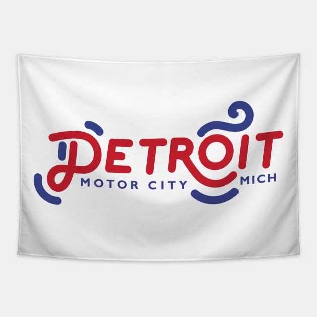 Detroit Tapestry by J31Designs