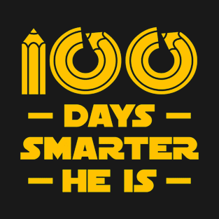 100 Days Smarter He Is T-Shirt