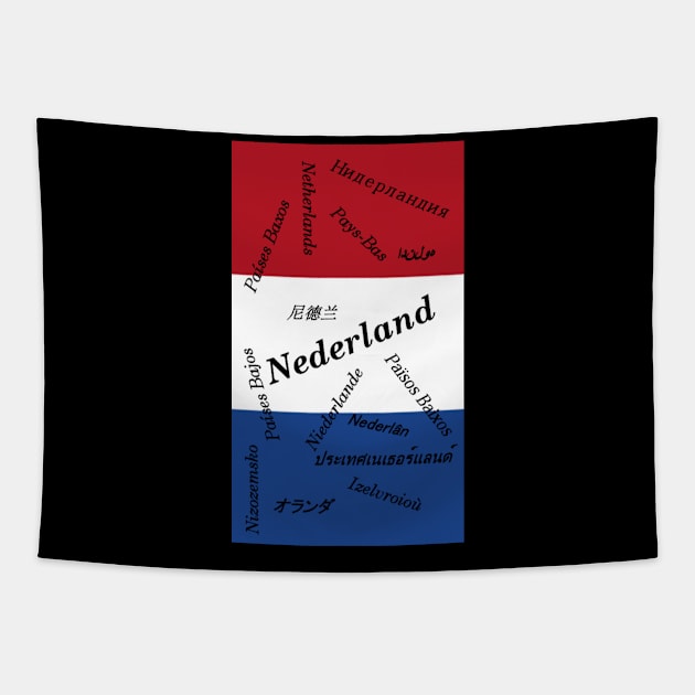 The Netherlands and Holland are NOT the same Tapestry by The Dutch Collection