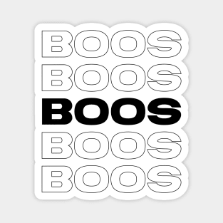 Boos - Fall Halloween Magnet