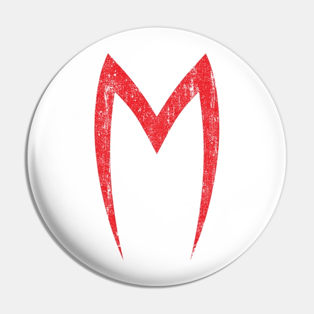 Mach 5 Symbol Pin by huckblade