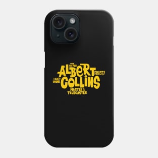 The Ice man -  Albert Collins, the Master of the Telecaster Phone Case