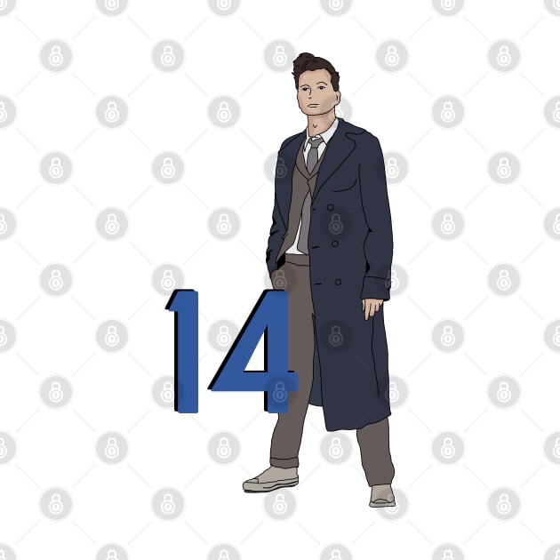 David Tennant Doctor Who 14 by Bookishandgeeky