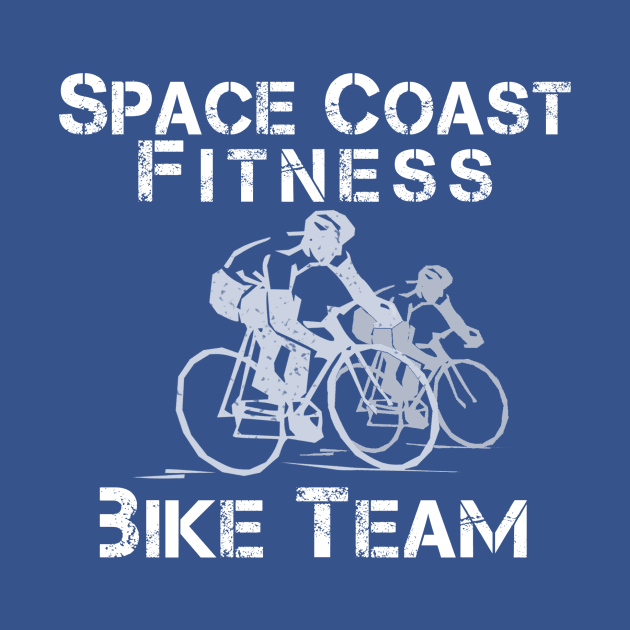 Space Coast Fitness - Bike Team (White) by RichStork