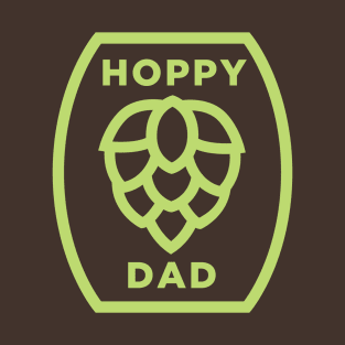 Hoppy Dad - Beer Drinking T-Shirt